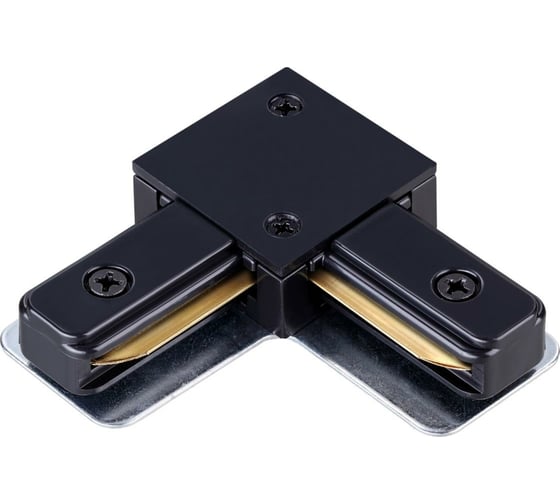 Изображение товара Соединитель с токопроводом NOVOTECH "L" для однофазного двухжильного шинопровода 135142