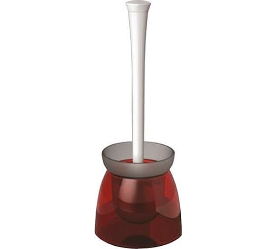 Изображение товара Ёрш для унитаза PRIMANOVA DUO прозрачно-красный M-E18-18-04