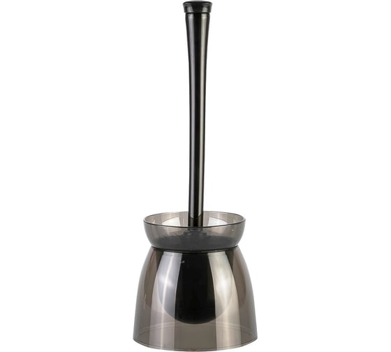 Изображение товара Ёрш для унитаза PRIMANOVA DUO прозрачно-чёрный M-E18-25-06