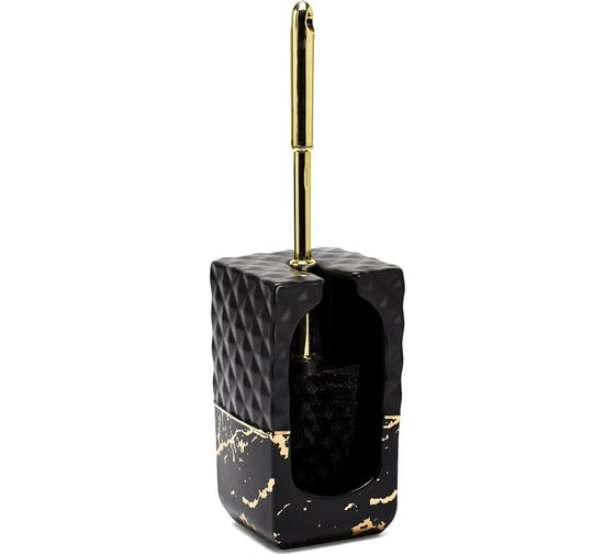 Изображение товара Ёрш для унитаза PRIMANOVA NERO керамика, чёрный D-20555