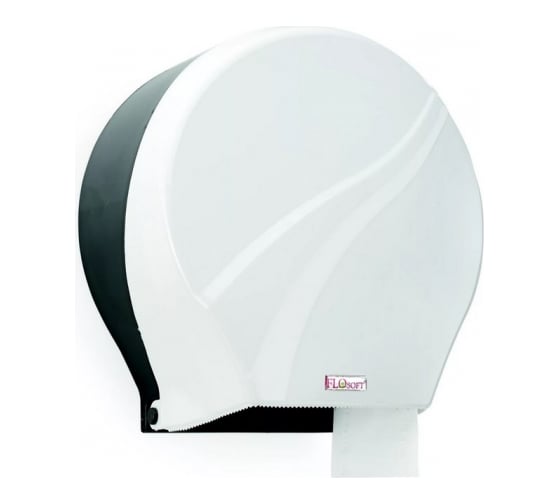 Изображение товара Диспенсер для туалетной бумаги PRIMANOVA бело-серый, ABS- пластик, 26x26x13 см F165B D-SD54