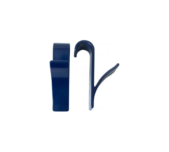 Изображение товара Комплект крючков для полотенцесушителя PRIMANOVA 2 шт. тёмно-синий, d=20мм M-B24-13