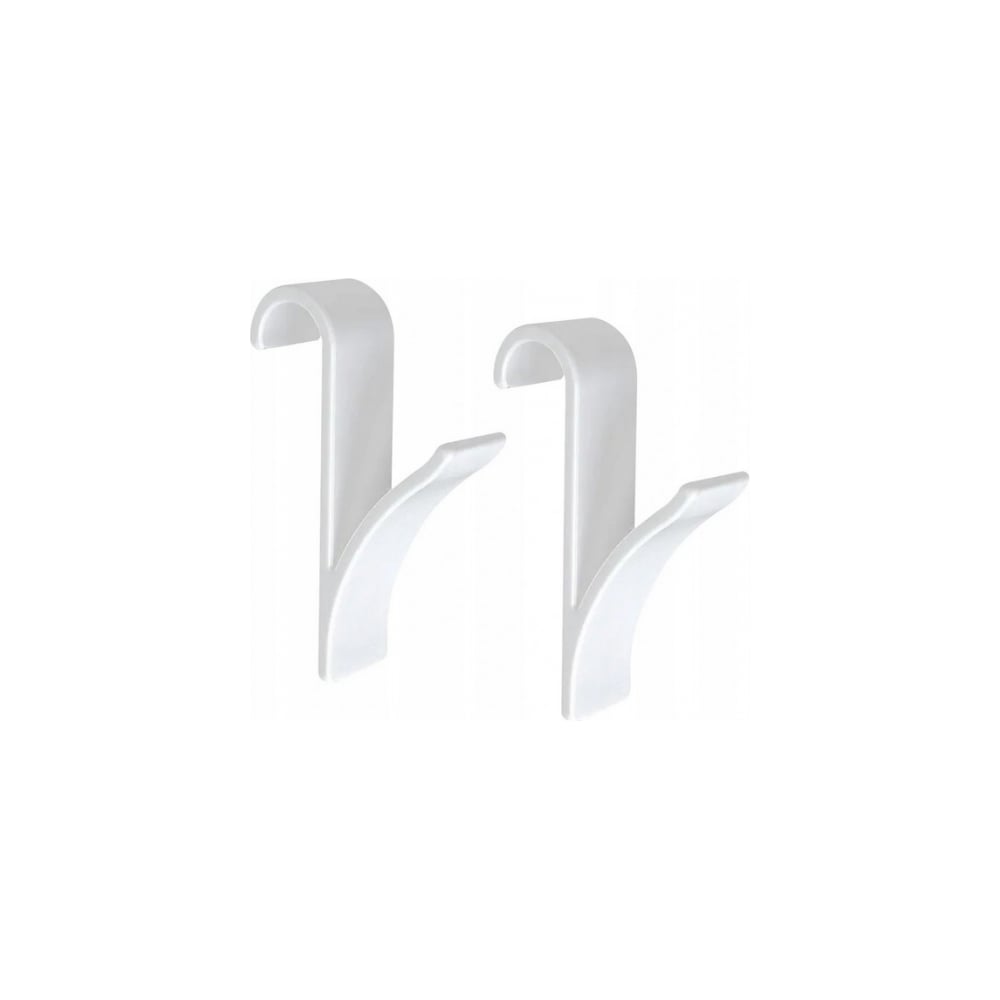 Изображение товара Комплект крючков PRIMANOVA для полотенцесушителя белый, 2 шт.