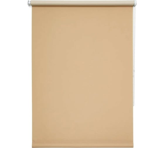 Изображение товара Рулонная штора УЮТ Плайн 72x175 см темно-бежевый 2138602