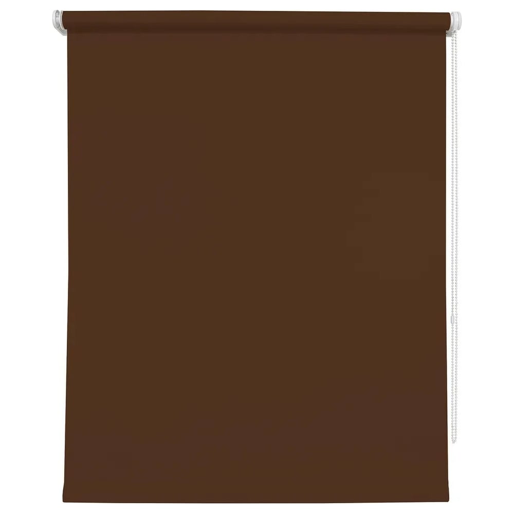 Изображение товара Рулонная штора УЮТ Плайн 70x175 см темно-коричневая современный стиль