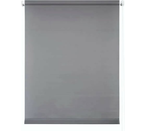 Изображение товара Рулонная штора УЮТ Плайн 100x175 см темно-серый 2025503