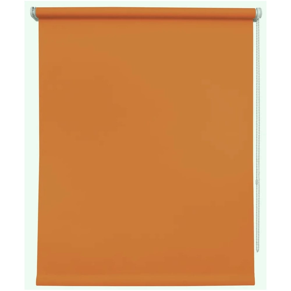 Изображение товара Рулонная штора УЮТ Плайн 70x175 см оранжевый 2116354