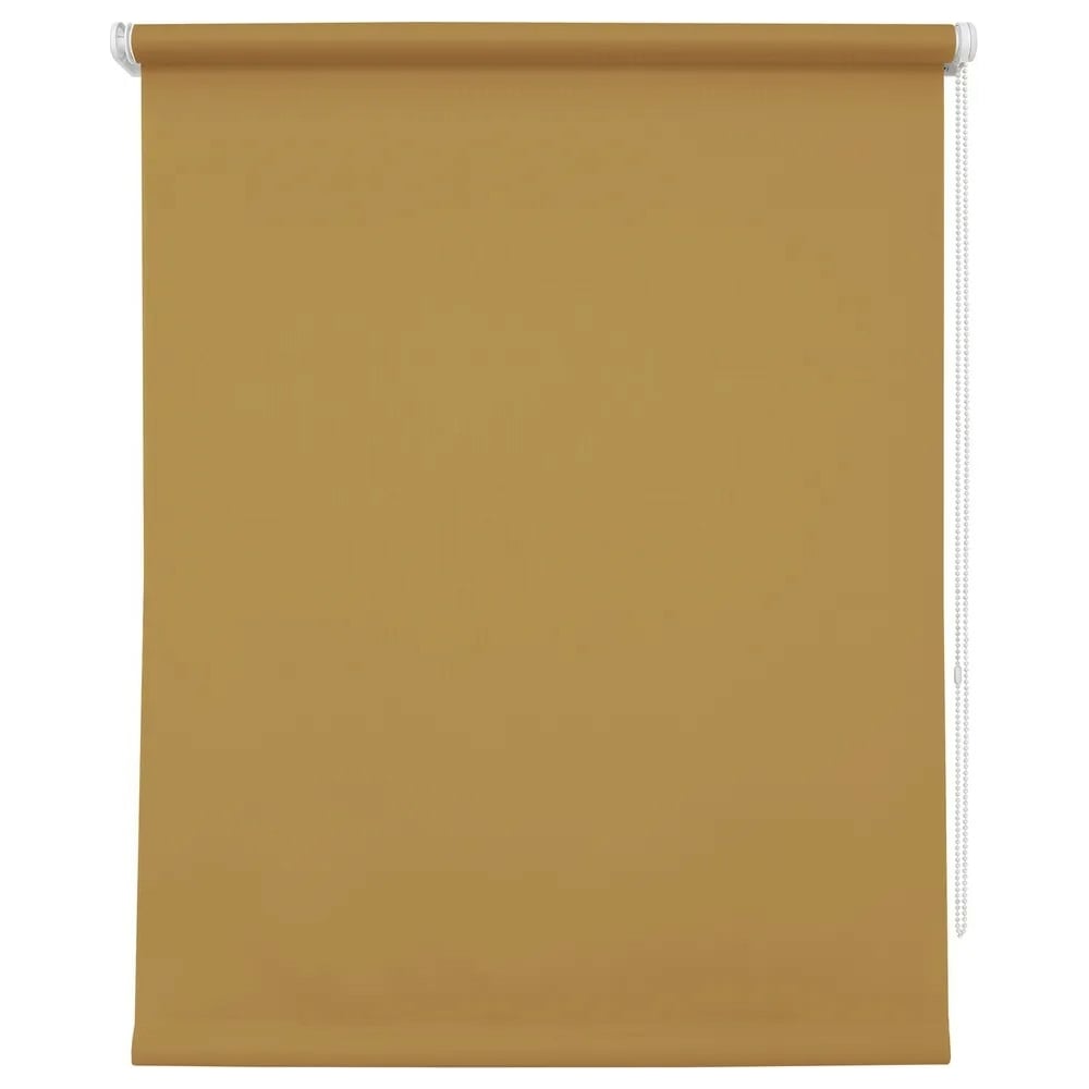 Изображение товара Рулонная штора УЮТ Плайн 140x175 см кофейная современная монтаж без сверления