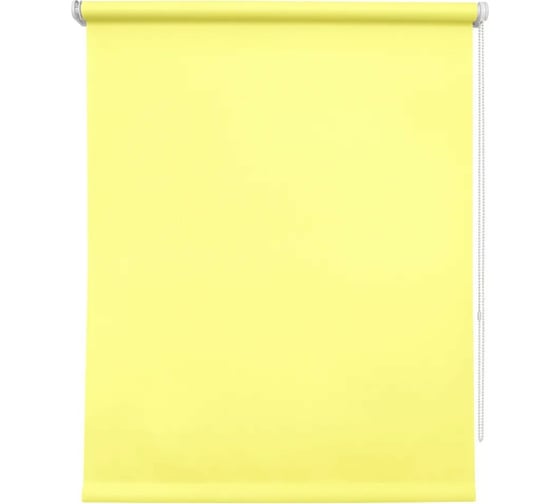 Изображение товара Рулонная штора УЮТ Плайн 120x175 см светло-желтый 2022294