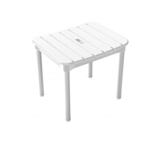 Изображение товара Стул для ванной PRIMANOVA ECALIPTUS максимальная нагрузка до 100 кг, 37x30x34 см, АВС-пластик, алюминий M-KV33-01