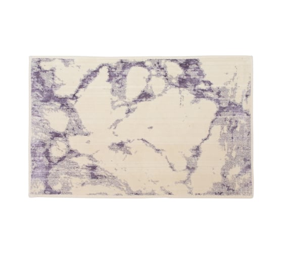 Изображение товара Коврик PRIMANOVA SARAH одинарный, 60x100 см, лиловый, хлопок DR-62035
