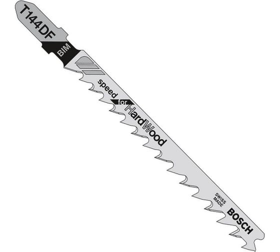 Изображение товара Пилки T144DF 5 шт. по дереву для лобзика Bosch 2.608.634.567