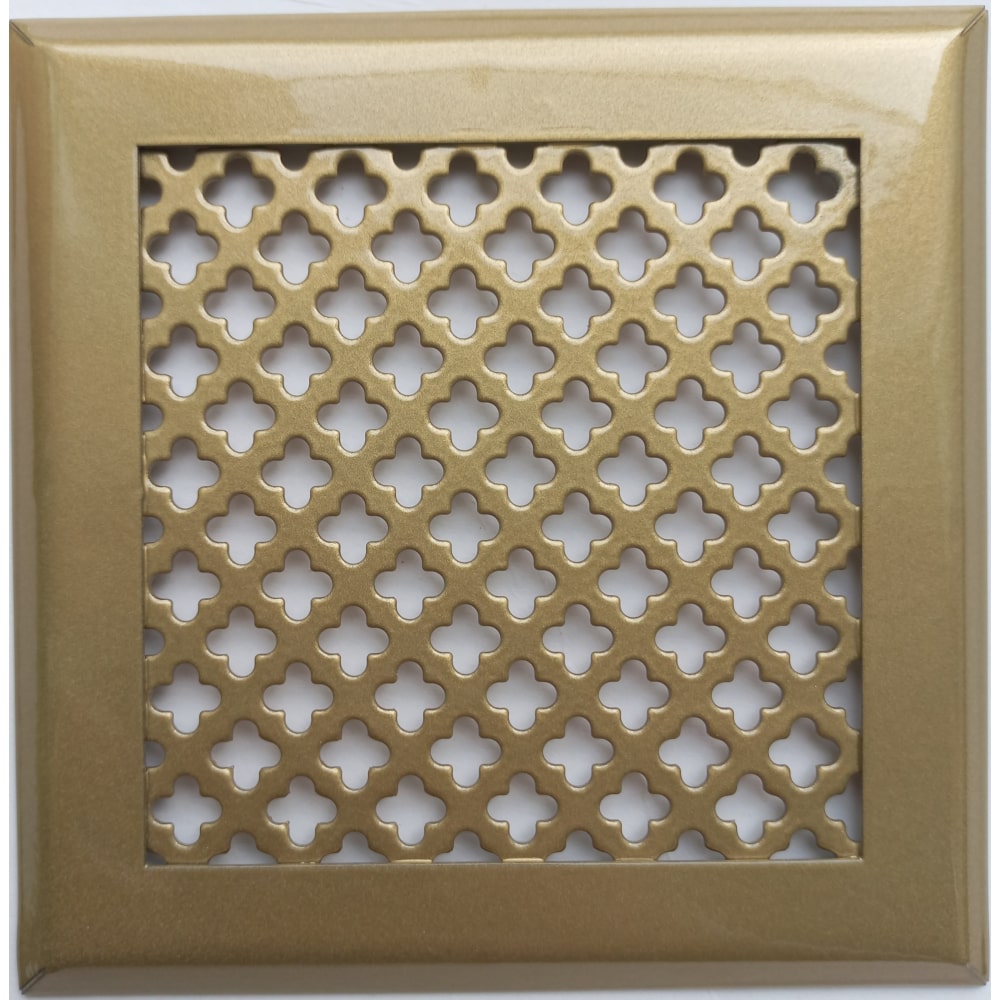 Металлическая вентиляционная решетка ООО Вентмаркет пряжка регулирующая двухщелевая 45 × 28 мм толщина 3 5 мм 5 шт золотой