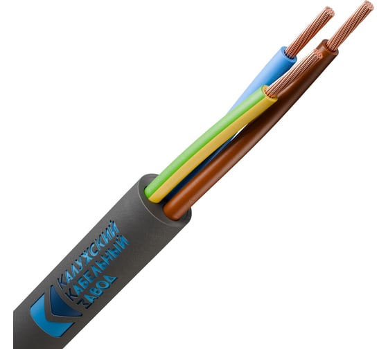 Изображение товара Провод ККЗ ПВС 3х2,5 черный 100 м KKZ40-00006946