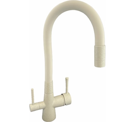 Изображение товара Смеситель для кухни OUTE однорычажный, с отдельным выходом под фильтр T60003BK-302-6