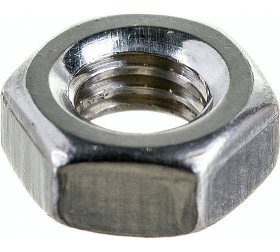 Изображение товара Гайка из нержавеющей стали DINFIX DIN 934 А2, м4, 10 шт. 00-00002536