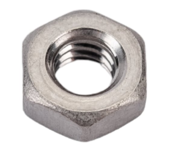 Изображение товара Гайка из нержавеющей стали DINFIX DIN 934 А2, м3, 10 шт. 00-00002533