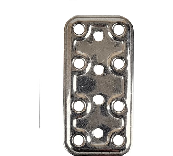 Изображение товара Соединительная пластина ALDEGHI LUIGI SPA 80x40x2 мм, нерж. сталь 745IN08_P8