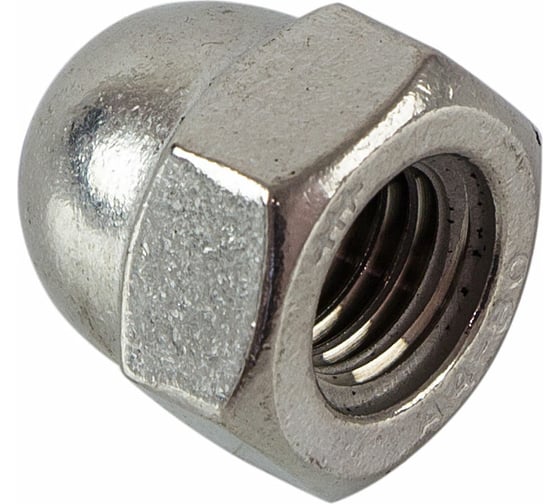 Изображение товара Шестигранная колпачковая гайка DINFIX DIN 1587 А2 нерж., M3, 10 шт. 00-00002540