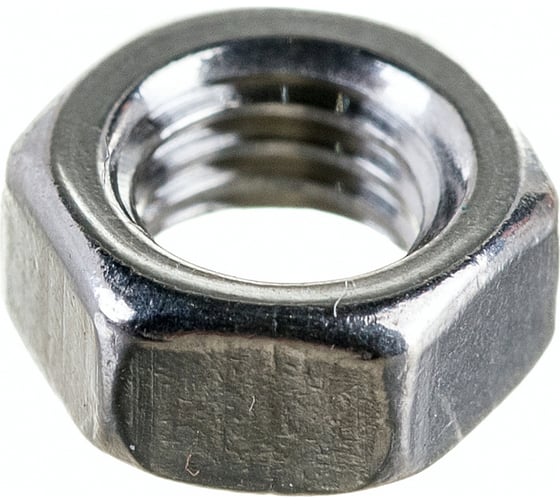 Изображение товара Гайка из нержавеющей стали DINFIX DIN 934 А2, м5, 100 шт. 00-00002539