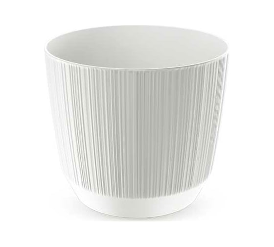 Изображение товара Кашпо Prosperplast DRF170 S449 RYFO диам. 168 мм, высота 147 мм, 2.5 л, белое 066780
