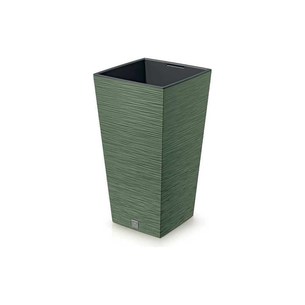 Изображение товара Кашпо с вкладышем Prosperplast DFSH240 5615C 24х24 см высота 45 см зеленое