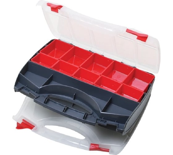 Изображение товара Ящик для инструментов/деталей ProsKit пластиковый 340x280x80мм SB-3428SB С00037367