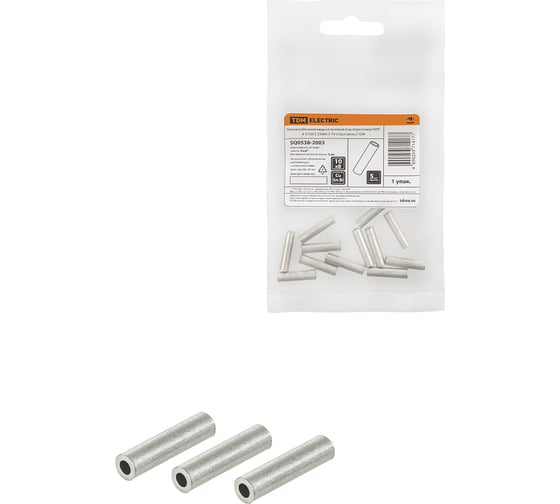 Изображение товара Гильза TDM ELECTRIC ГМЛ 4-3 ГОСТ 23469.3-79 12 штук/упаковка SQ0538-2003