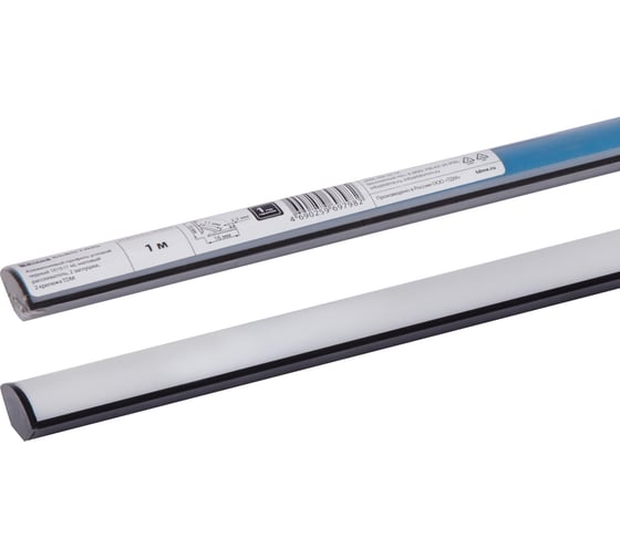 Изображение товара Профиль для светодиодной ленты TDM ELECTRIC алюминиевый угловой 1м 2 заглушки 2 крепежа SQ0331-0494