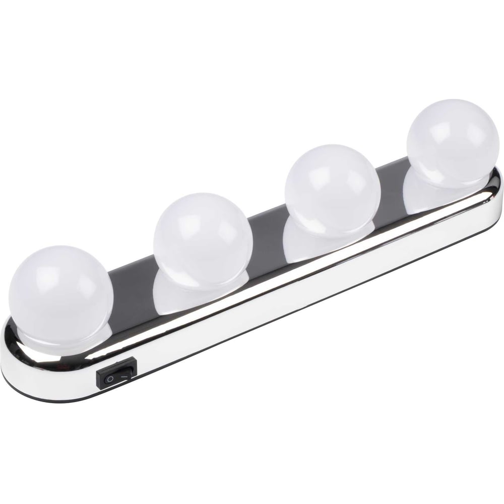 Изображение товара Jazzway ML-L04-sr: подсветка для зеркала, 3W, 160 лм, IP42, серебро Изображение товара Jazzway ML-L04-sr: подсветка для зеркала, 3W, 160 лм, IP42, серебро