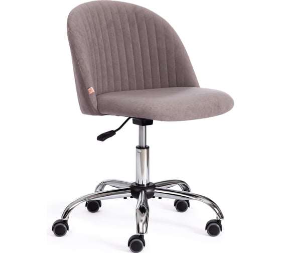 Изображение товара Кресло Tetchair MELODYвелюр Clermon, светло-серый 60 19136