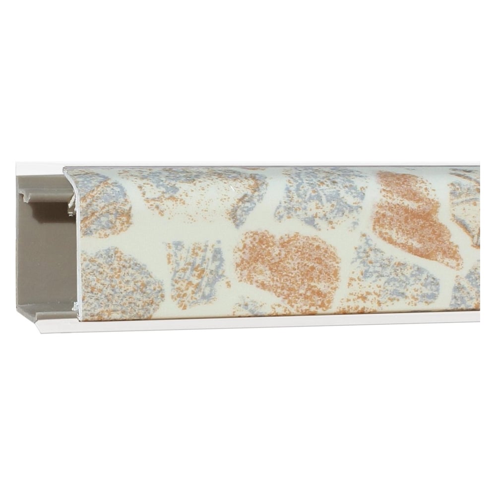 Изображение товара Плинтус ДЕКОПЛИНТ Джокер 3 № 2182 из ПВХ 3.05 м керамический дизайн