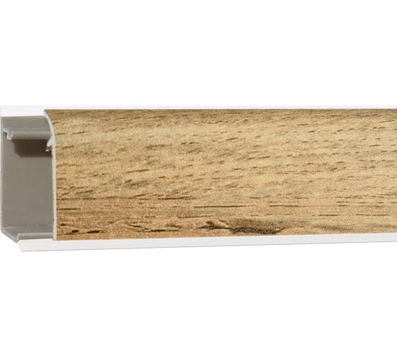 Изображение товара Плинтус ООО ДЕКОПЛИНТ ДЖОКЕР 3 № 2052 дуб вотан 3.05 м 13 769