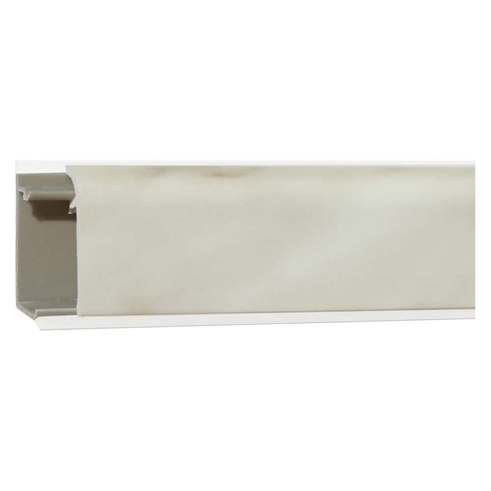 Изображение товара Плинтус ДЕКОПЛИНТ ДЖОКЕР 3 № 2424 мрамор серый 3.05 м