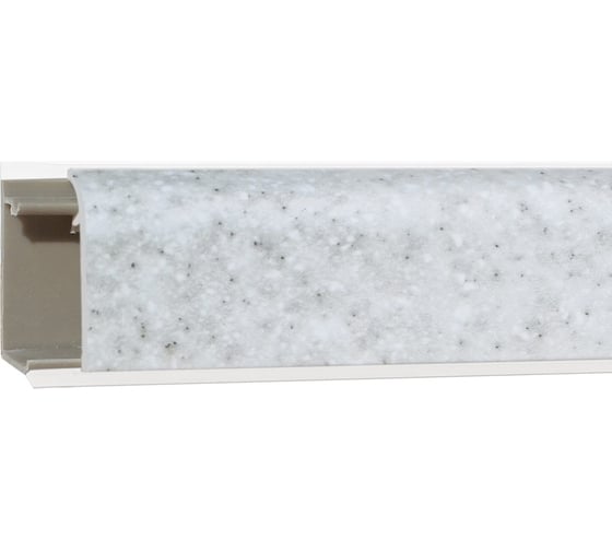 Изображение товара Плинтус ООО ДЕКОПЛИНТ ДЖОКЕР 3 № 2235 семолина серая 3.05 м 14 1018