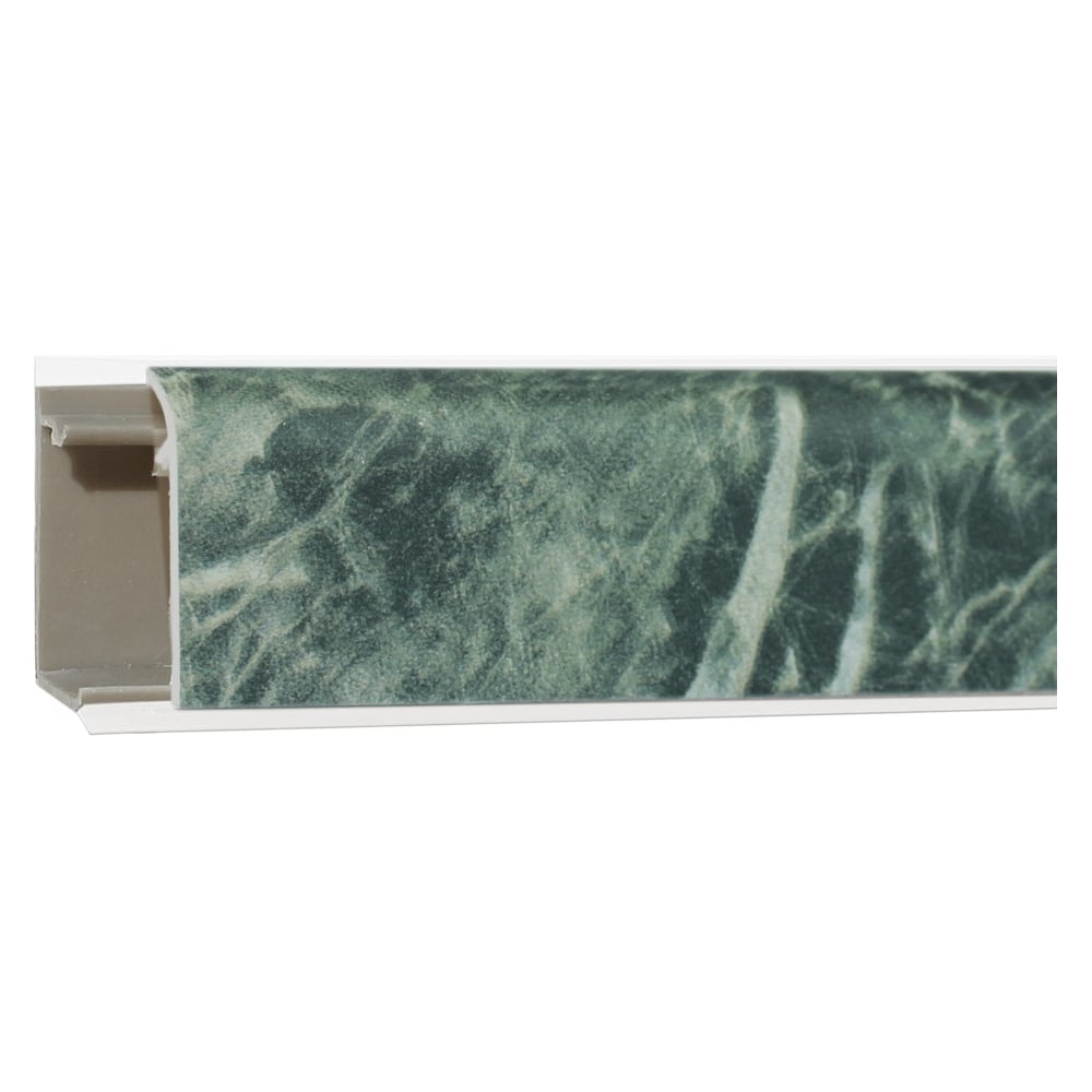 Изображение товара Плинтус ДЕКОПЛИНТ ДЖОКЕР 3 малахит 3.05 м