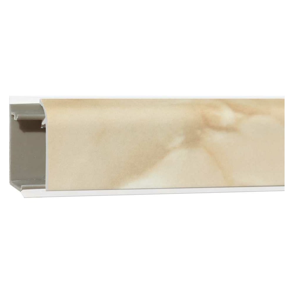 Изображение товара Плинтус ДЕКОПЛИНТ ДЖОКЕР 3 № 2411 оникс серый 3.05 м