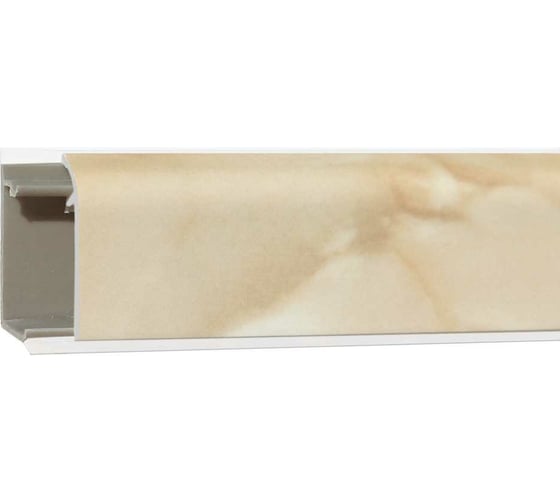 Изображение товара Плинтус ООО ДЕКОПЛИНТ ДЖОКЕР 3 № 2411 оникс серый 3.05 м 03 2640