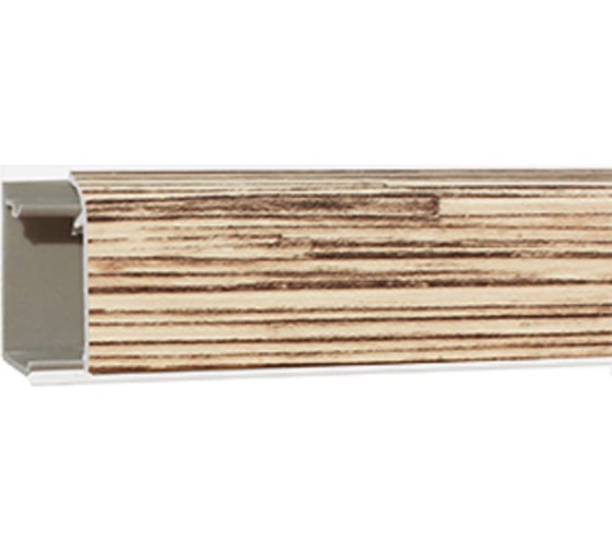 Изображение товара Плинтус ООО ДЕКОПЛИНТ ДЖОКЕР 3 № 3521 тросник 3.05 м 03 950