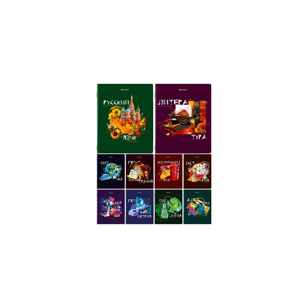 Предметные тетради BRAUBERG