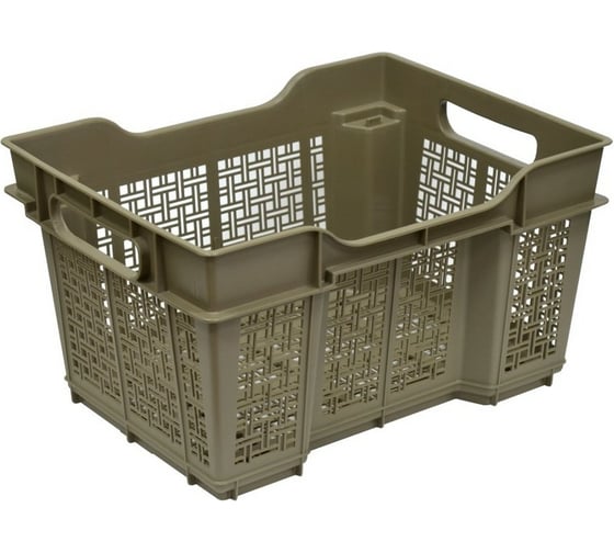 Изображение товара Универсальный ящик Violet 16 л, 400x300x220 мм, капучино, набор 2 шт. 172619