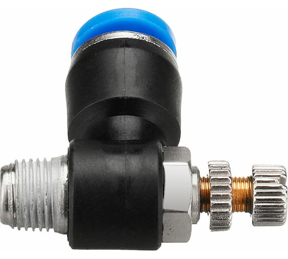 Изображение товара Фитинг Г-образный с регулировочным винтом для V-624 Rossvik FJSC 8-01