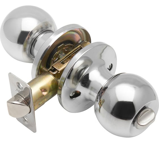 Изображение товара Дверная защелка СКОБЯНОЙ 6072-03-ВК хром 008618