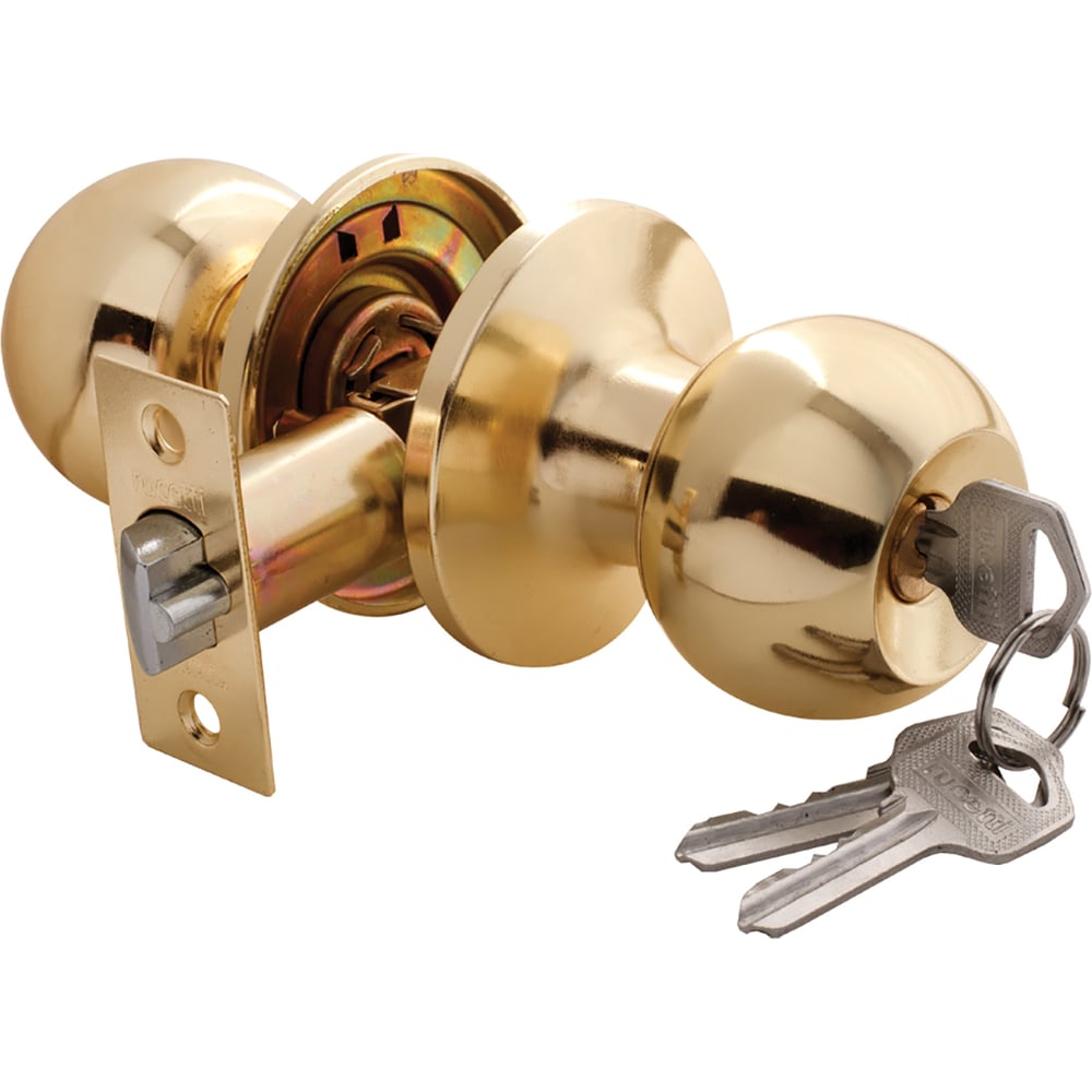 Изображение товара Дверная защелка СКОБЯНОЙ 6072-01-ЕТ золото для межкомнатной двери