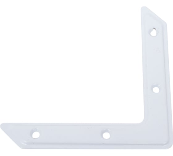 Изображение товара Угольник СКОБЯНОЙ УГ100-2 белый, 4 шт. 008959