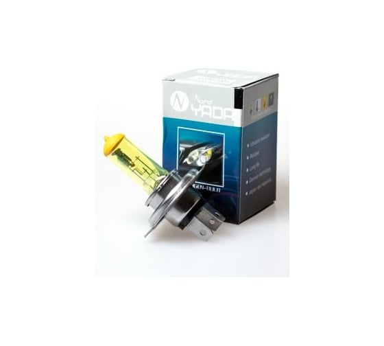Изображение товара Лампа Nord-Yada H4, 12 В, 60/55 Вт, P43t, YELLOW 901627