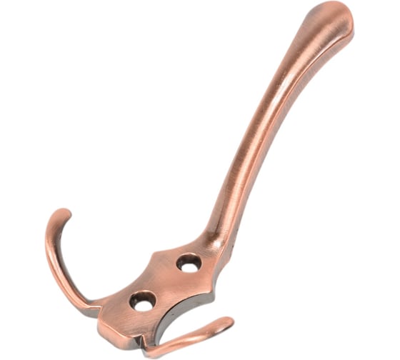 Изображение товара 3-х рожковый крючок СКОБЯНОЙ РР медь 007666
