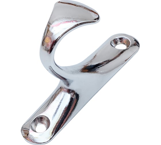 Изображение товара 1-рожковый крючок СКОБЯНОЙ мод. 63 хром 008005