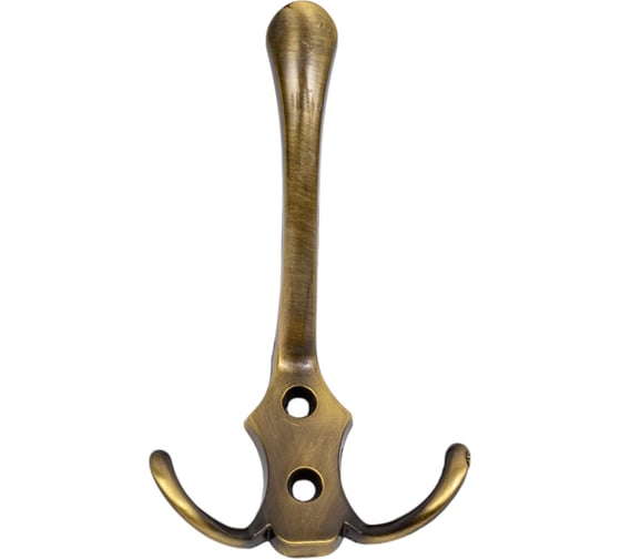 Изображение товара 3-х рожковый крючок СКОБЯНОЙ РР бронза 002707
