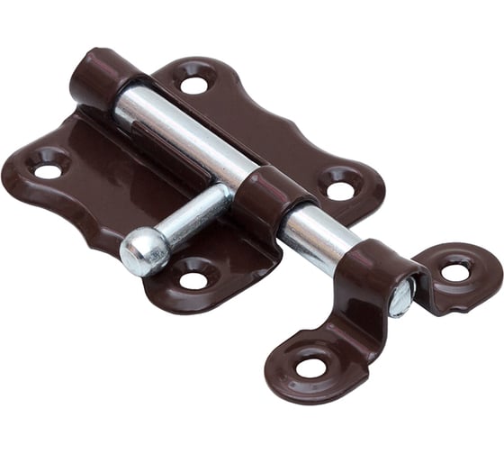 Изображение товара Фигурная задвижка СКОБЯНОЙ ШФ-60 коричневый/цинк 002361